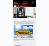 Kleine Seitenvorschau von kaffeemaschinen-reparatur.de