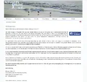 Kleine Seitenvorschau von refugees-online.de