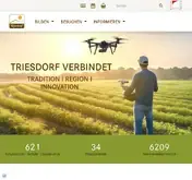 Kleine Seitenvorschau von triesdorf.de