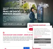 Kleine Seitenvorschau von triffdeinezukunft.de