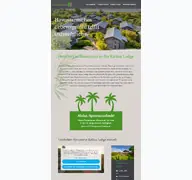 Kleine Seitenvorschau von kailualodge.de