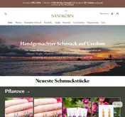 Kleine Seitenvorschau von sandkornusedom.de