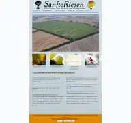 Kleine Seitenvorschau von sanfteriesen.de
