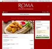 Kleine Seitenvorschau von roma-pizza-weimar.de