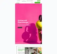 Kleine Seitenvorschau von fitnessstudio-suhl.de