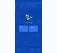 Kleine Seitenvorschau von disneynow.com