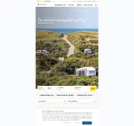 Kleine Seitenvorschau von texelcampings.de