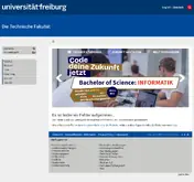 Kleine Seitenvorschau von tf.uni-freiburg.de