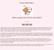 Kleine Seitenvorschau von der-schlager.de