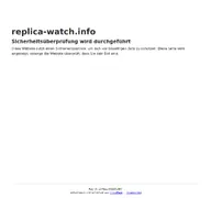 Kleine Seitenvorschau von replica-watch.info