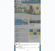 Kleine Seitenvorschau von kaisheim.de