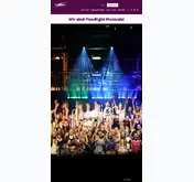 Kleine Seitenvorschau von floodlight-musicals.de