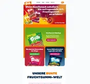 Kleine Seitenvorschau von trolli.de