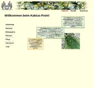 Kleine Seitenvorschau von kaktus-point.de