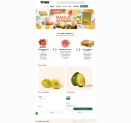Kleine Seitenvorschau von tropy.de