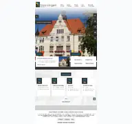 Kleine Seitenvorschau von trossingen.de