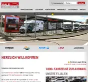 Kleine Seitenvorschau von kale-automobile.de