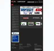 Kleine Seitenvorschau von ts24kartshop.de