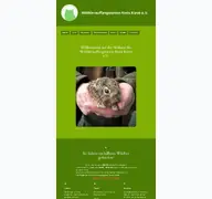 Kleine Seitenvorschau von wildtierauffangstation-niederrhein.de