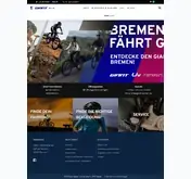 Kleine Seitenvorschau von giant-bremen.de