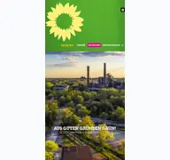 Kleine Seitenvorschau von gruene-duisburg.de