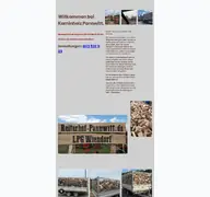 Kleine Seitenvorschau von kaminholz-pannwitt.de