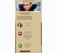 Kleine Seitenvorschau von glamoresse.de