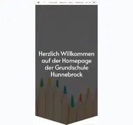 Kleine Seitenvorschau von grundschule-hunnebrock.de