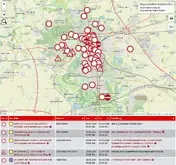Kleine Seitenvorschau von baustellenmobil.halle.de