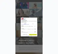 Kleine Seitenvorschau von eso.de