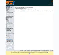 Kleine Seitenvorschau von bci-onlineshop.de