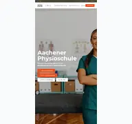 Kleine Seitenvorschau von aachener-physioschule.de