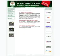 Kleine Seitenvorschau von volkslauf-sachsen.de