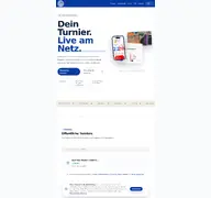 Kleine Seitenvorschau von volleyevents.de