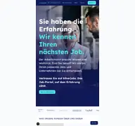 Kleine Seitenvorschau von app.silverjobs.de