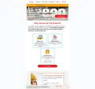 Kleine Seitenvorschau von cslplasma.com
