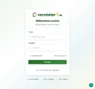 Kleine Seitenvorschau von app.vermieter1.de