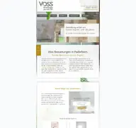 Kleine Seitenvorschau von voss-bestattungen.de