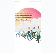 Kleine Seitenvorschau von vrnnextbike.de
