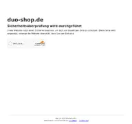 Kleine Seitenvorschau von duo-shop.de
