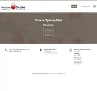Kleine Seitenvorschau von kantinesabine.de