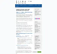 Kleine Seitenvorschau von gmbh-polen.de