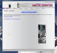 Kleine Seitenvorschau von kantop-isomatten.de