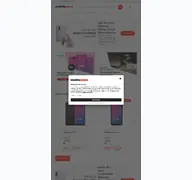 Kleine Seitenvorschau von mobilezone.ch