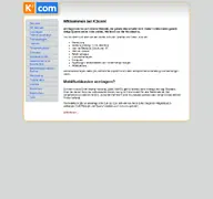 Kleine Seitenvorschau von k3com.de