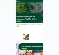 Kleine Seitenvorschau von gesundheit-wissen.de