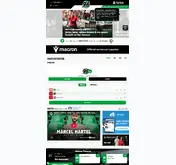 Kleine Seitenvorschau von hannover96.de