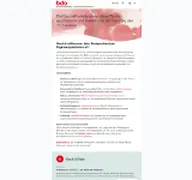 Kleine Seitenvorschau von bdo-ev.de