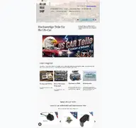 Kleine Seitenvorschau von us-car-teile-shop.de