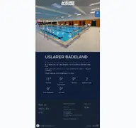 Kleine Seitenvorschau von uslarer-badeland.de